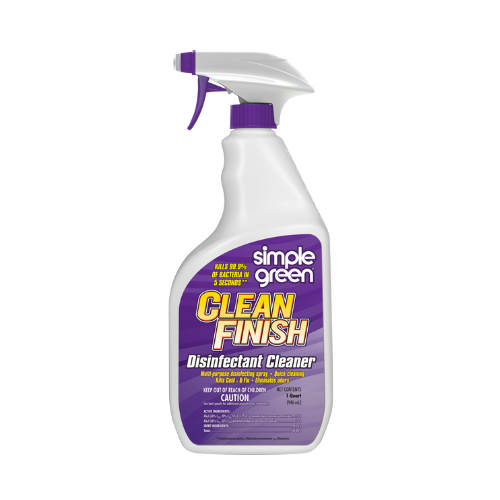 CLEAN FINISH 32 OZ. Botella Rociador, Simple Green Clean Finish