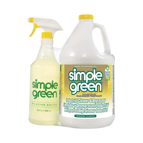 CORE 1 Gal. Jug & 32oz Garafon,  Simple Green Industrial Cleaner & Degreaser Amora Limon