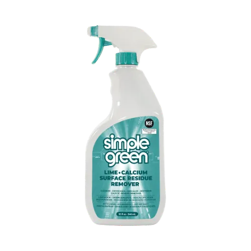 LIME CALCIUM REMOVER 32 Oz., SIMPLE GREEN LIME CALCIUM REMOVER
