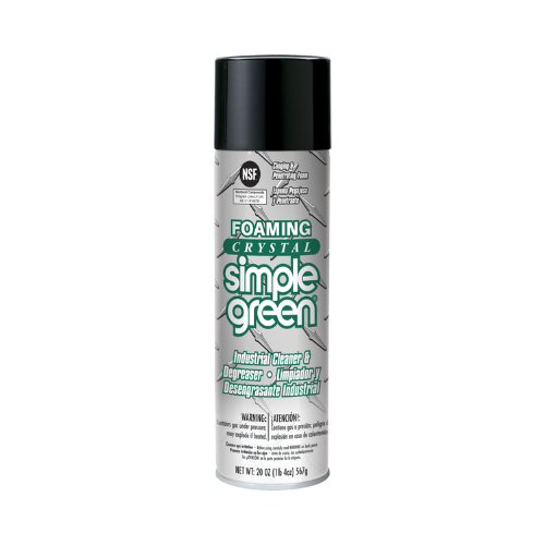 CRYSTAL 20 oz. AEROSOL, SIMPLE GREEN CRYSTAL INDUSTRIAL CLEANER & DEGREASER